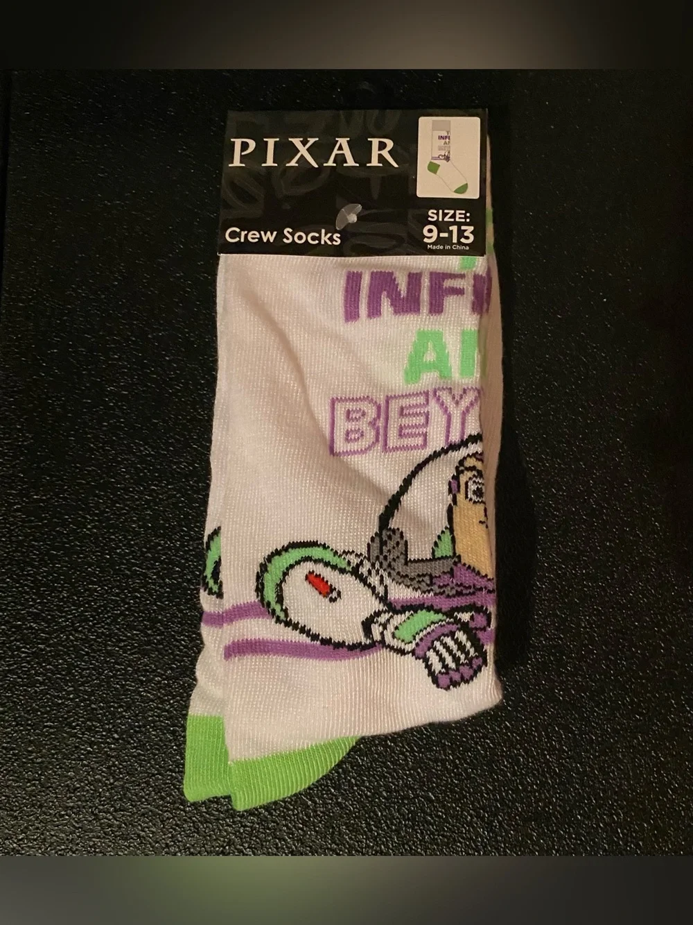 Fun Novelty Socks Featuring Buzz Lightyear